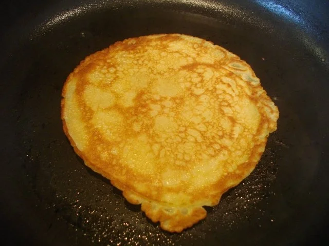 Rezept: Deftige Pfannkuchentorte mit Mangold Bild Nr. 2 Deftige Pfannkuchentorte mit Mangold - Rezept - Bild Nr. 2