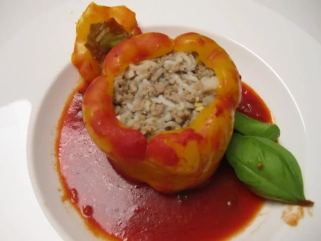 Gefüllte Paprika "Tyrolean Style" - Rezept