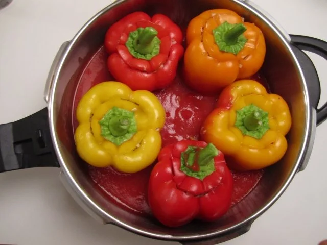 Gefüllte Paprika "Tyrolean Style" - Rezept - Bild Nr. 4