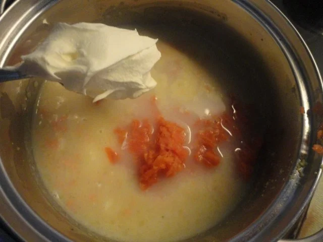 Rezept: Räucher Lachs - Creme Süppchen Bild Nr. 5 Räucher Lachs - Creme Süppchen - Rezept - Bild Nr. 5