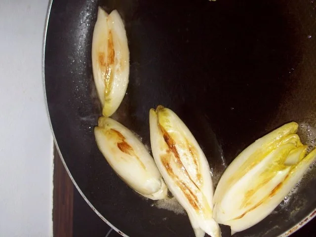 Chicoree mit Schinken (u. od. Lachs) - Rezept - Bild Nr. 3