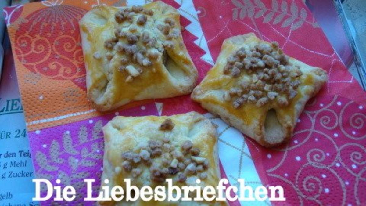 Bilder für Liebesbriefe mit Für den Teig und Mehl, Type 405 - Rezept