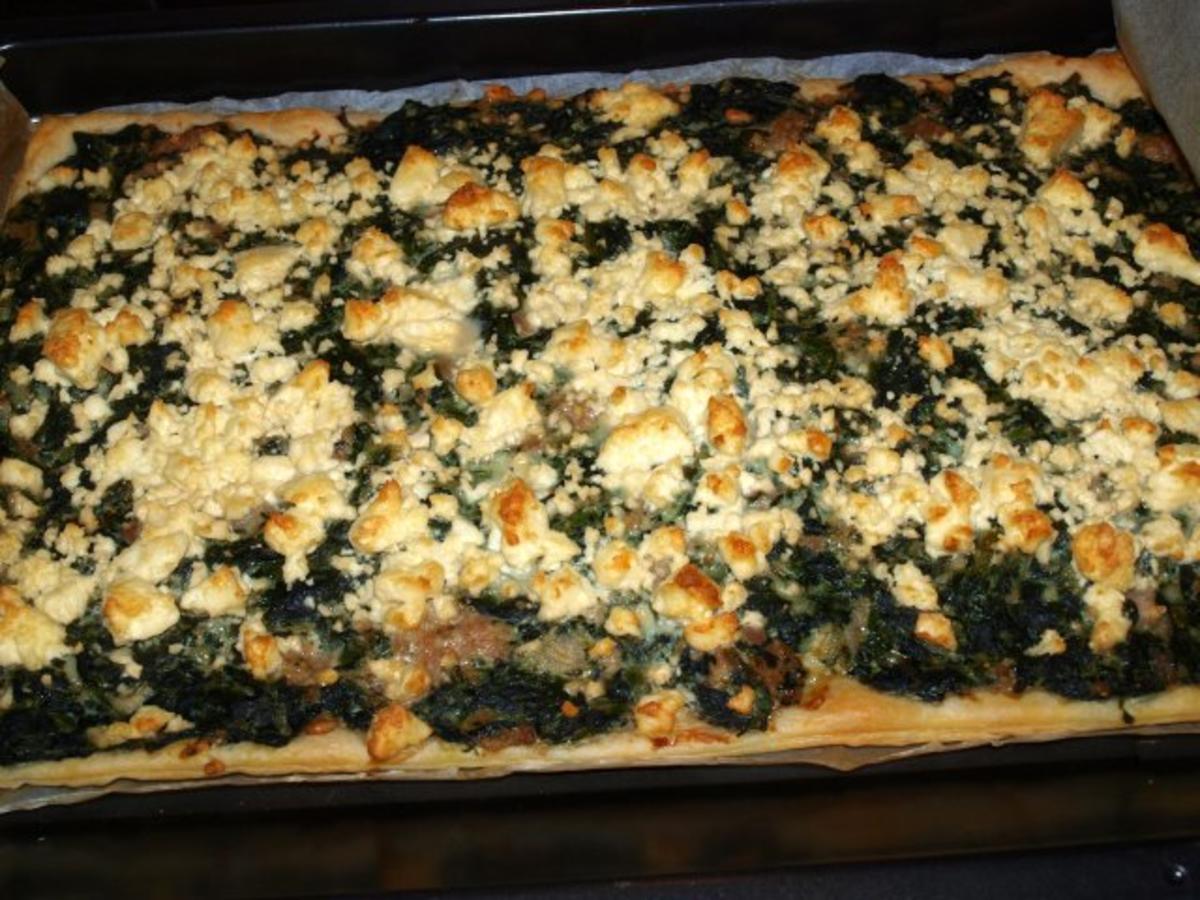 Sardische Spinattorte Torta spinata alla sardo - einfach - von pasta ...