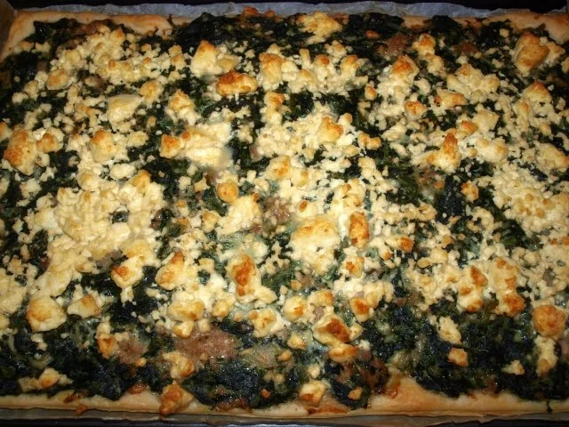 Sardische Spinattorte         (Torta spinata alla sardo) - Rezept