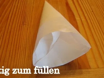 Spritztüten Herstellung - Basic - Rezept