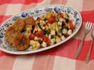Rustikaler Salat, griechische Art - Rezept