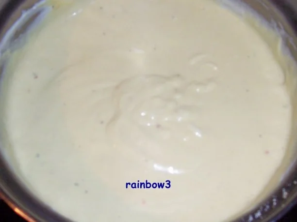 Kochen: Eier auf Porree-Schmand-Senf-Sauce - Rezept - Bild Nr. 5