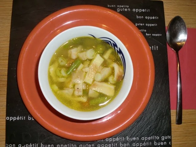 Schwäbische Flädlesuppe - Rezept