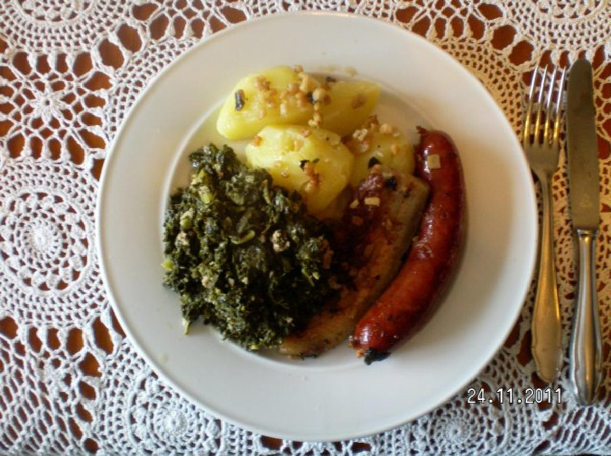 Bilder für Mein Grünkohl- Rezept Rezept