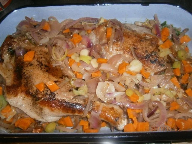 Putenkeulen mit Zwiebelsoße - Rezept - Bild Nr. 4