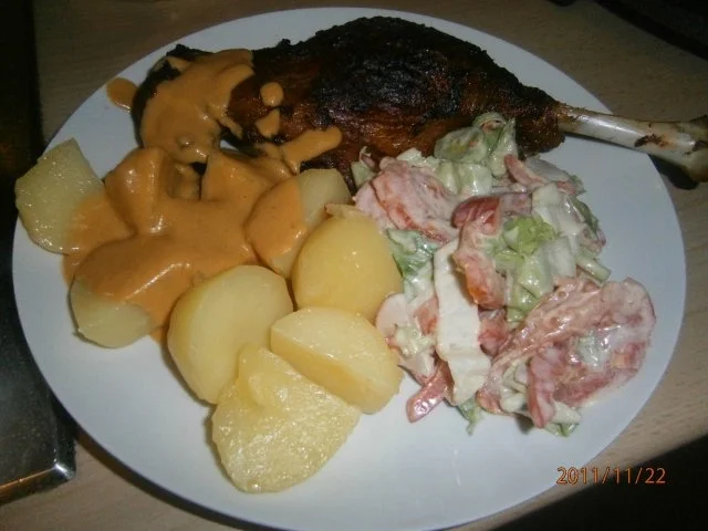 Putenkeulen mit Zwiebelsoße - Rezept - Bild Nr. 7