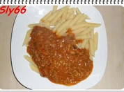 Pasta:Penne mit Bolognesesoße - Rezept