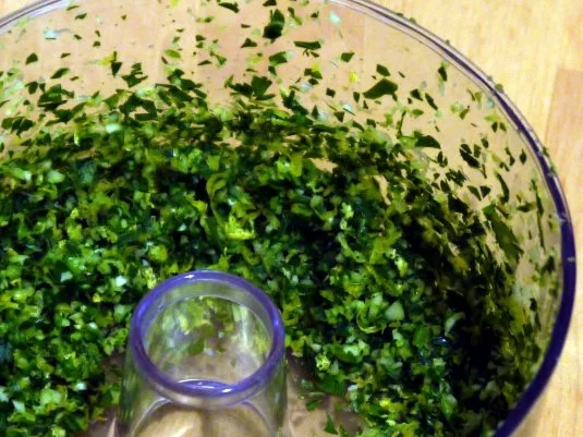 Rezept: Gremolata-Lachs mit Rosenkohl-Risotto Bild Nr. 5 Gremolata-Lachs mit Rosenkohl-Risotto - Rezept - Bild Nr. 5