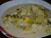 Leichte Käse-Lauch-Suppe - Rezept