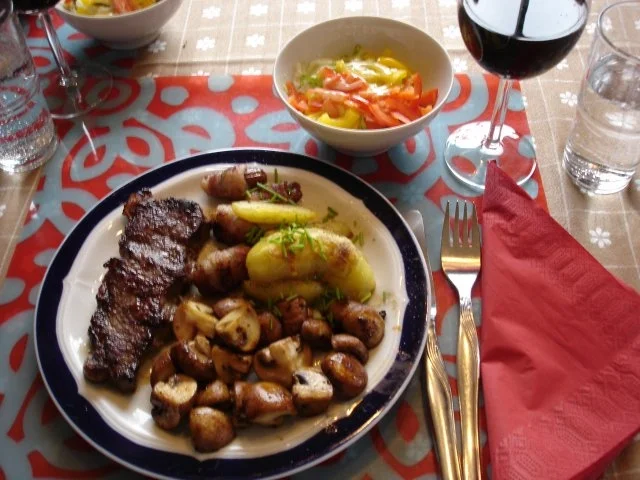 Rezept: Roastbeef mit Beilagen Roastbeef mit Beilagen - Rezept