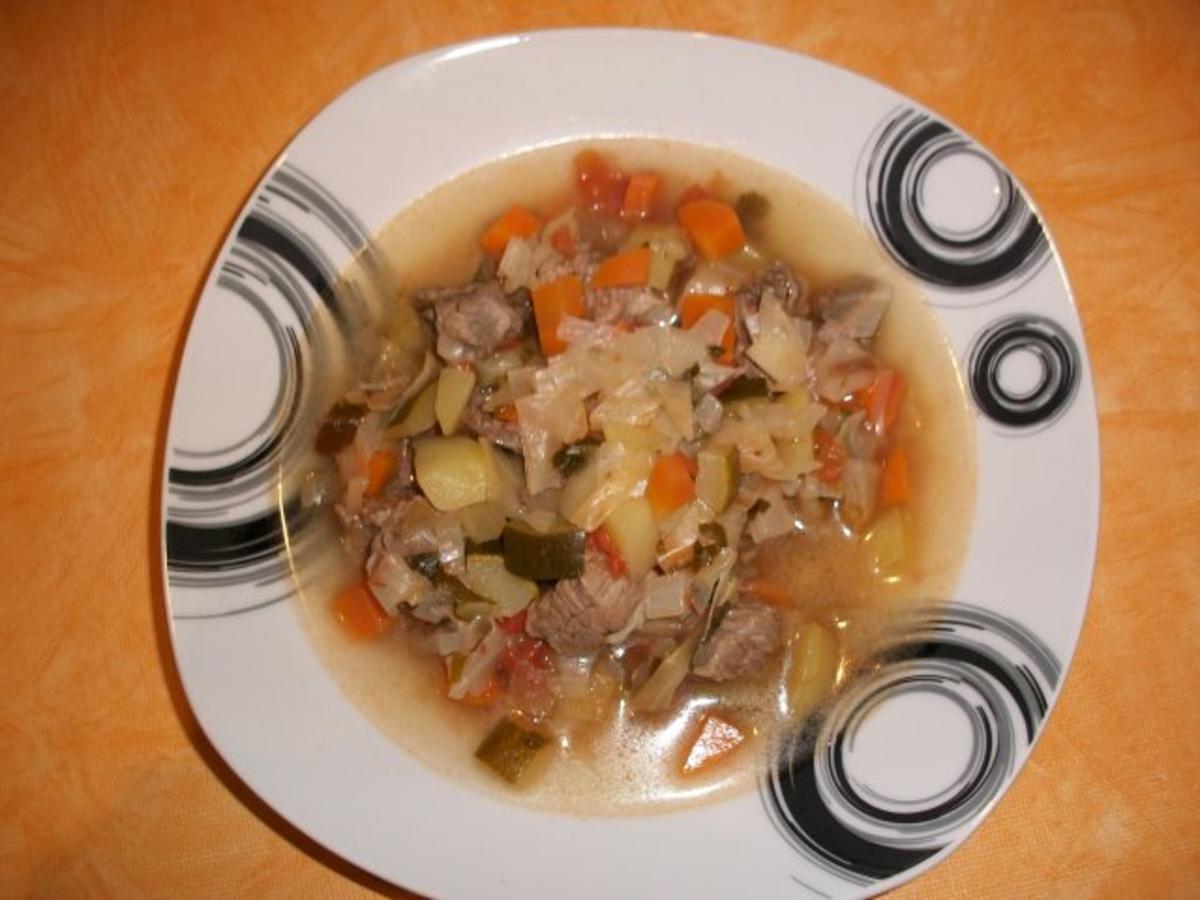 Bilder für Rind-Gemüse -Suppe - Rezept