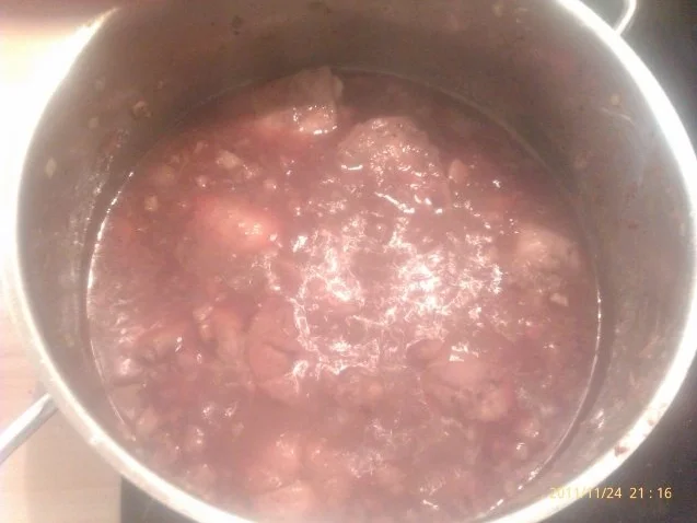 Ungarisches Hähnchengulasch in Variation mit Speck und Champignon - Rezept - Bild Nr. 3