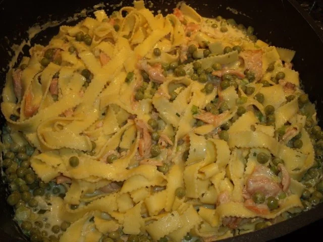 Fisch: Räucherlachs-Frischkäse-Pasta - Rezept - Bild Nr. 2