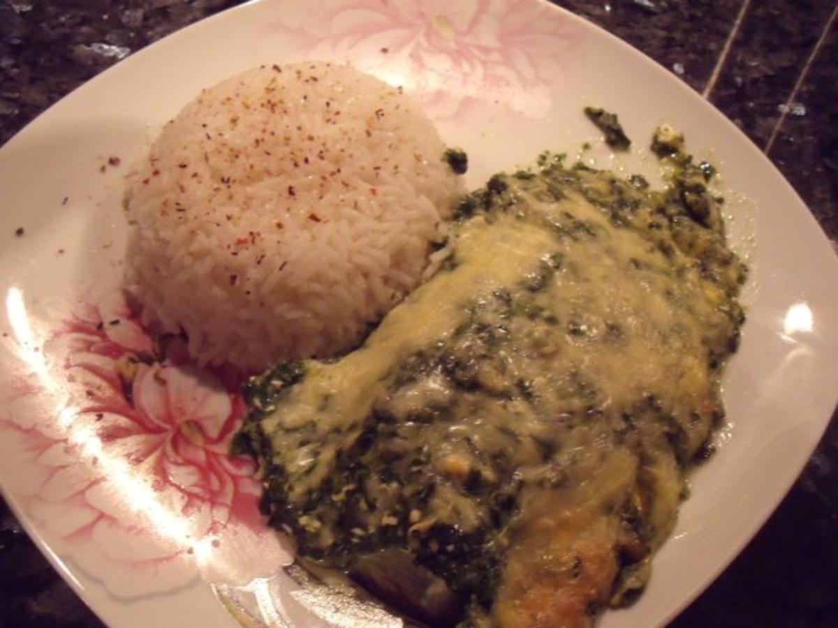 Fisch mit Spinat Feta Kruste - einfach - von Sri_Devi