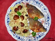 Rezept: Doradenfilet mit Pilz-Risotto Doradenfilet mit Pilz-Risotto - Rezept