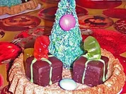 Weihnachtsbäumchen zum essen - Rezept