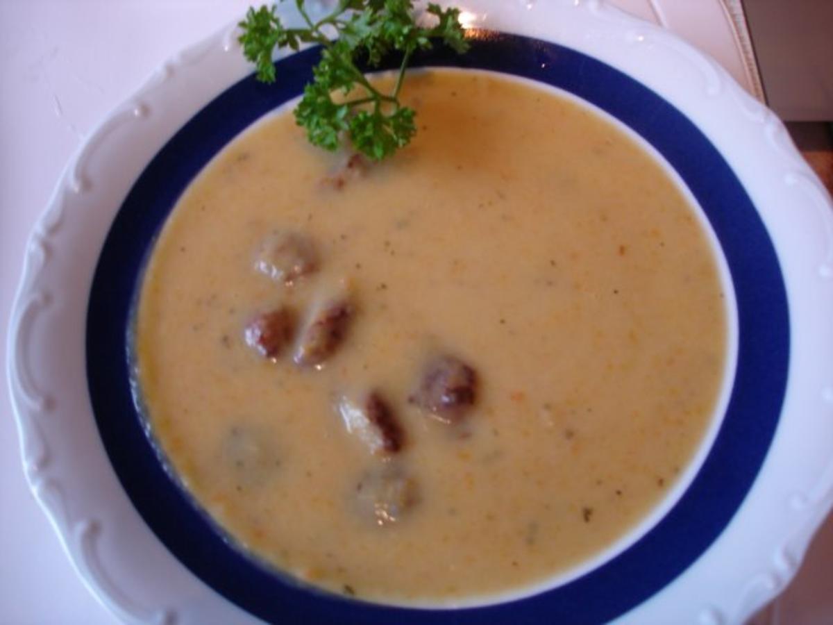 Kartoffelsuppe mit Rost-Bratwürsten - Rezept - Bild Nr. 15