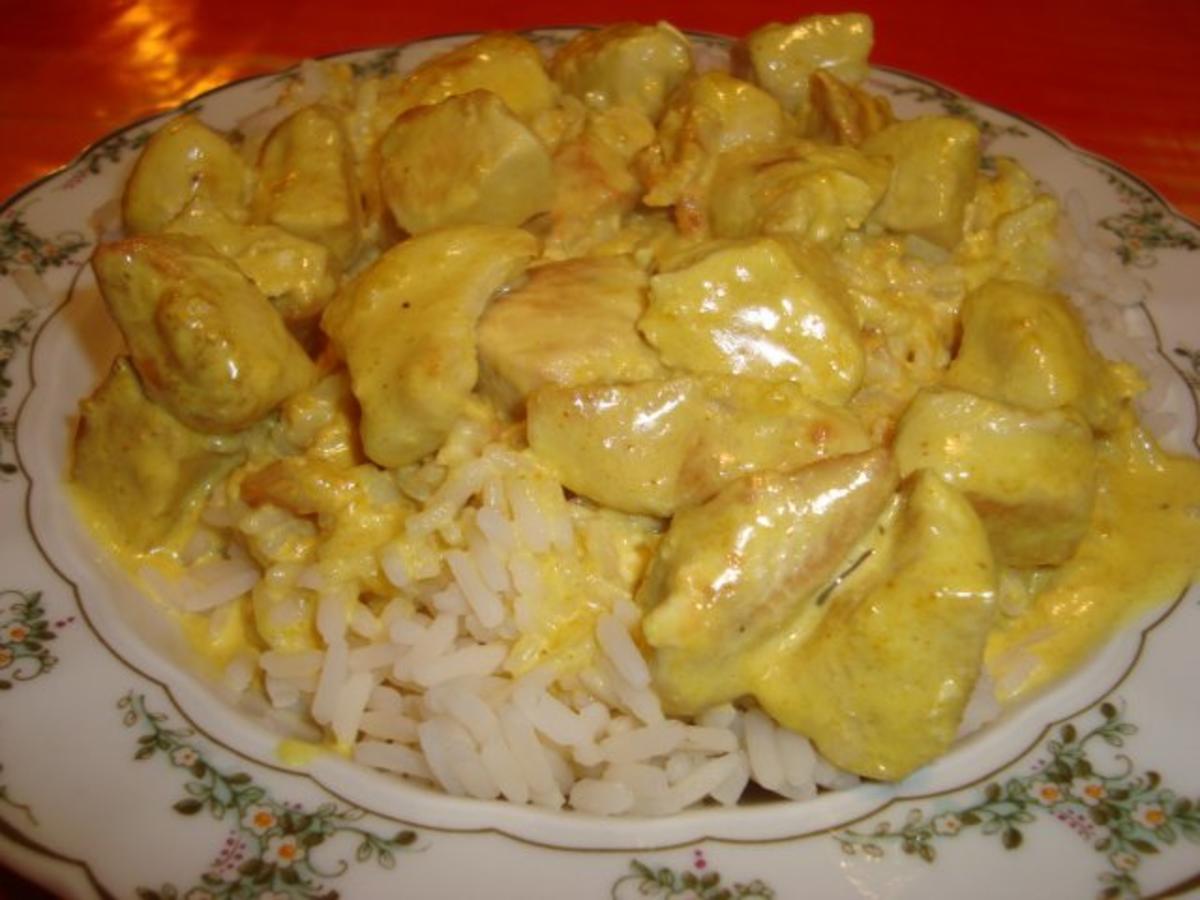 Curry Hähnchen - Rezept