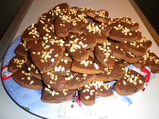 Ei -  Mandel - Herzen - Rezept