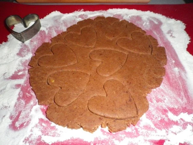 Ei -  Mandel - Herzen - Rezept - Bild Nr. 3