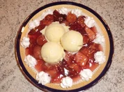 ♥ Vanilleeis mit beschwipsten Früchtchen ♥ - Rezept