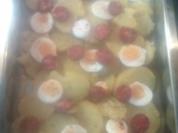 Ungarischer Kartoffelgratin (Rakott Krumpli) - Rezept