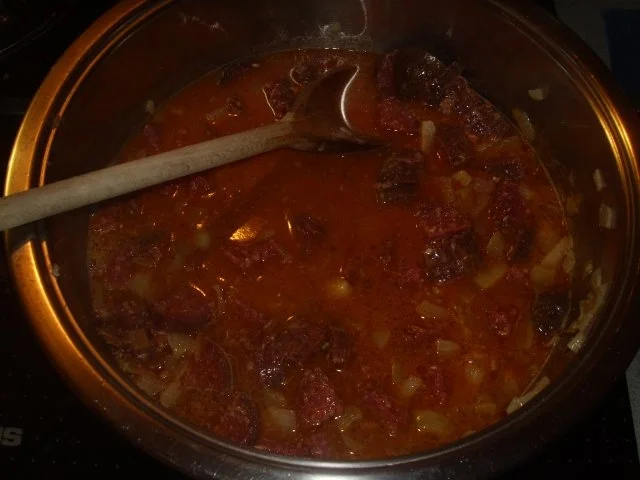 Rezept: Spanischer Nudeltopf Bild Nr. 3 Spanischer Nudeltopf - Rezept - Bild Nr. 3