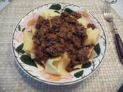 Hackfleisch : Hackfleisch nach Gyros Art - Rezept