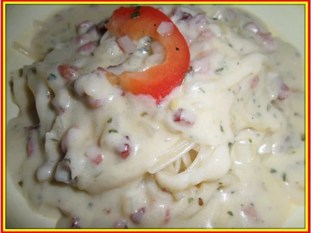 Linguine con Panna e´ Formaggio - Rezept - Bild Nr. 4