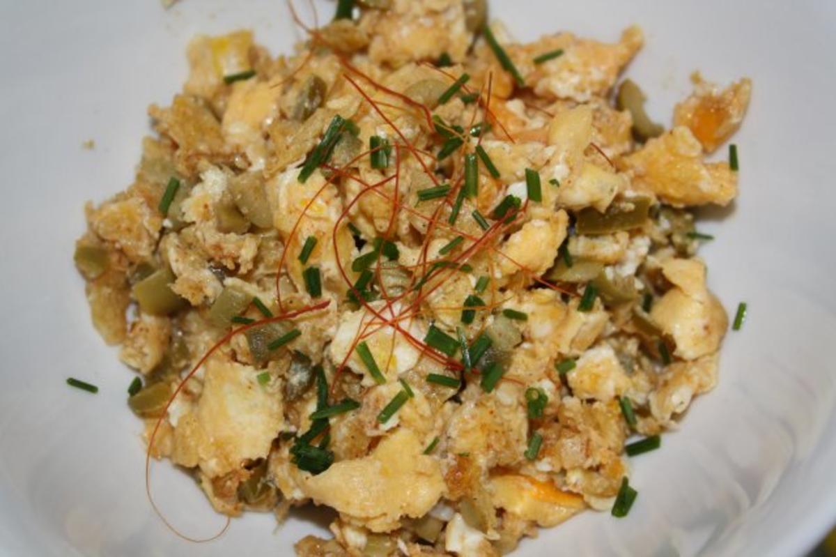 Crunchy scrambled eggs - Rezept