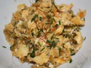 Crunchy scrambled eggs - Rezept