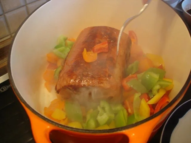 Kasseler mit Honig-Chili-Kruste - Rezept - Bild Nr. 12