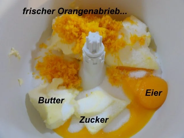 Kekse:   ORANGENSTÄBE mit Cointreau-Füllung - Rezept - Bild Nr. 4