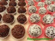 Konfekt:   RUMKUGELN - Rezept