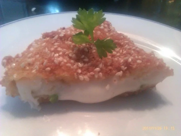 Gebackener Käse mit Speck und Pfefferoni gefüllt - Rezept - Bild Nr. 3