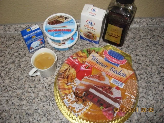 Mascarponne  Amaretto-Torte - Rezept - Bild Nr. 2