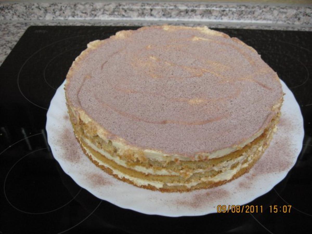 Mascarponne Amaretto-Torte - Rezept mit Bild - kochbar.de