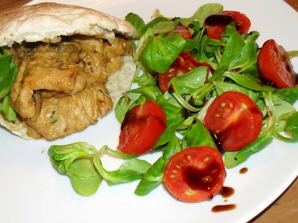 Puten - Pita - Rezept - Bild Nr. 2