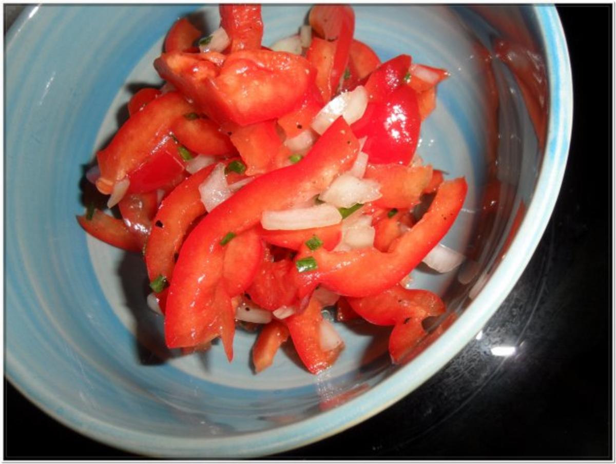 Roter Paprika-Salat - Rezept - Bild Nr. 2