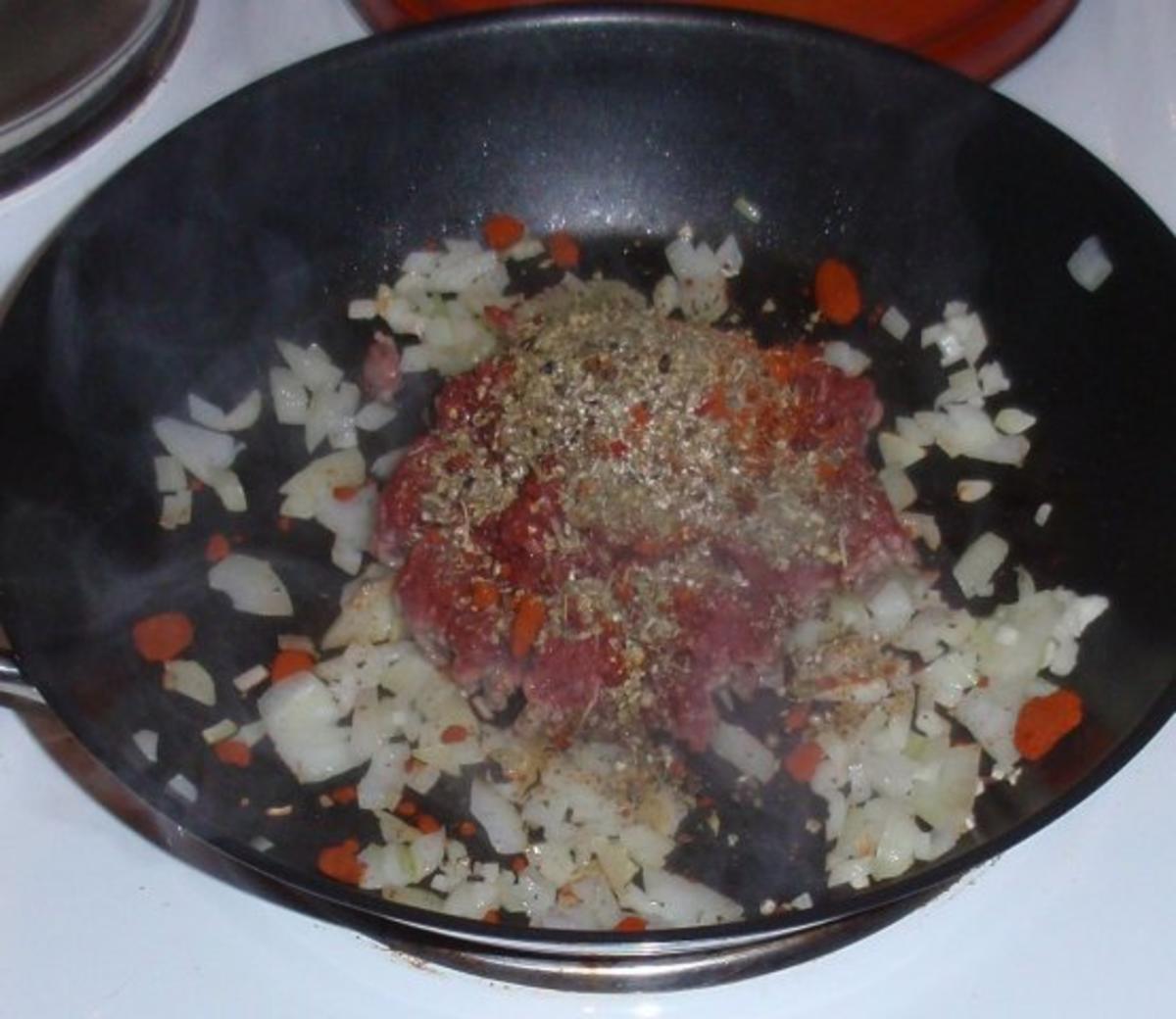 Pasta mit Tatar-Aubergine-Soße - Rezept - Bild Nr. 4