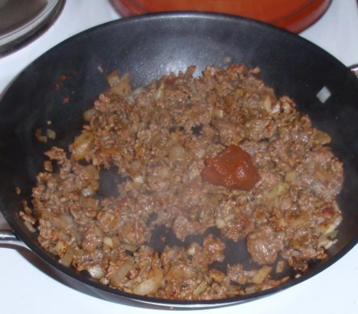 Pasta mit Tatar-Aubergine-Soße - Rezept - Bild Nr. 5
