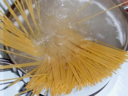 Pasta mit Tatar-Aubergine-Soße - Rezept - Bild Nr. 6