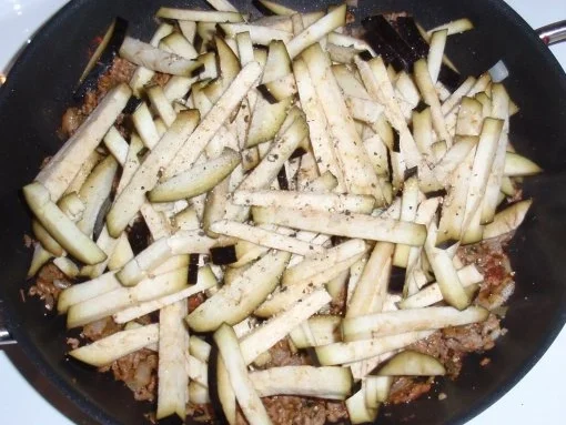 Pasta mit Tatar-Aubergine-Soße - Rezept - Bild Nr. 7