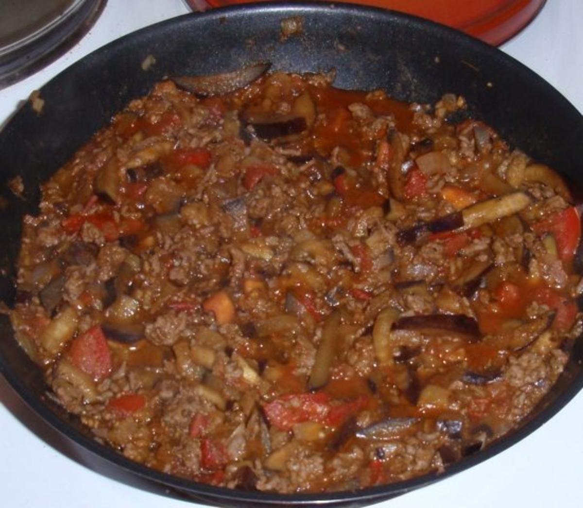 Pasta mit Tatar-Aubergine-Soße - Rezept - Bild Nr. 10