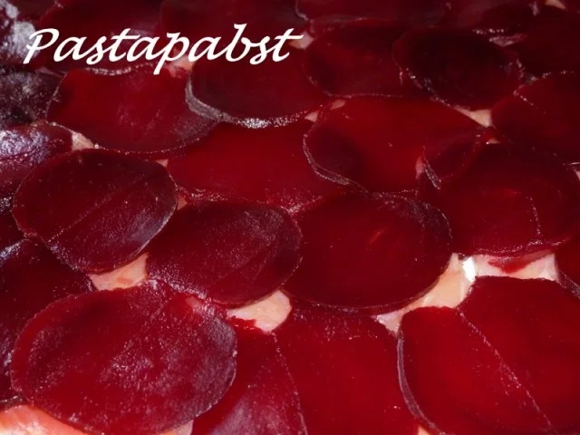 Rezept: Marmorierter Lachs mit Rote Bete Bild Nr. 3 Marmorierter Lachs mit Rote Bete - Rezept - Bild Nr. 3